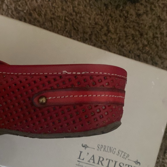 L’artiste red mules - Picture 5 of 6